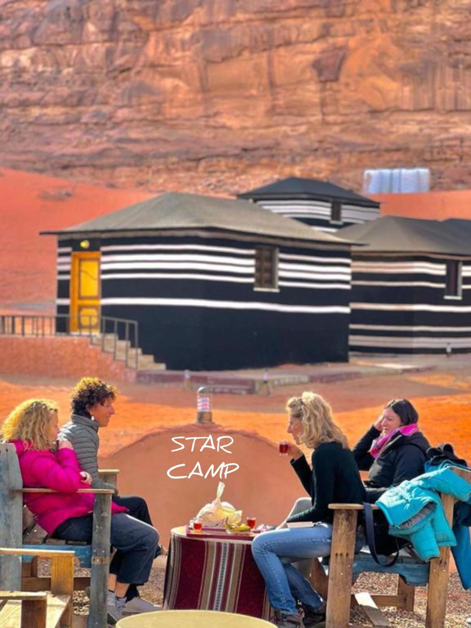 Hotel Star Camp & With Tor Wadi Rum Zewnętrze zdjęcie