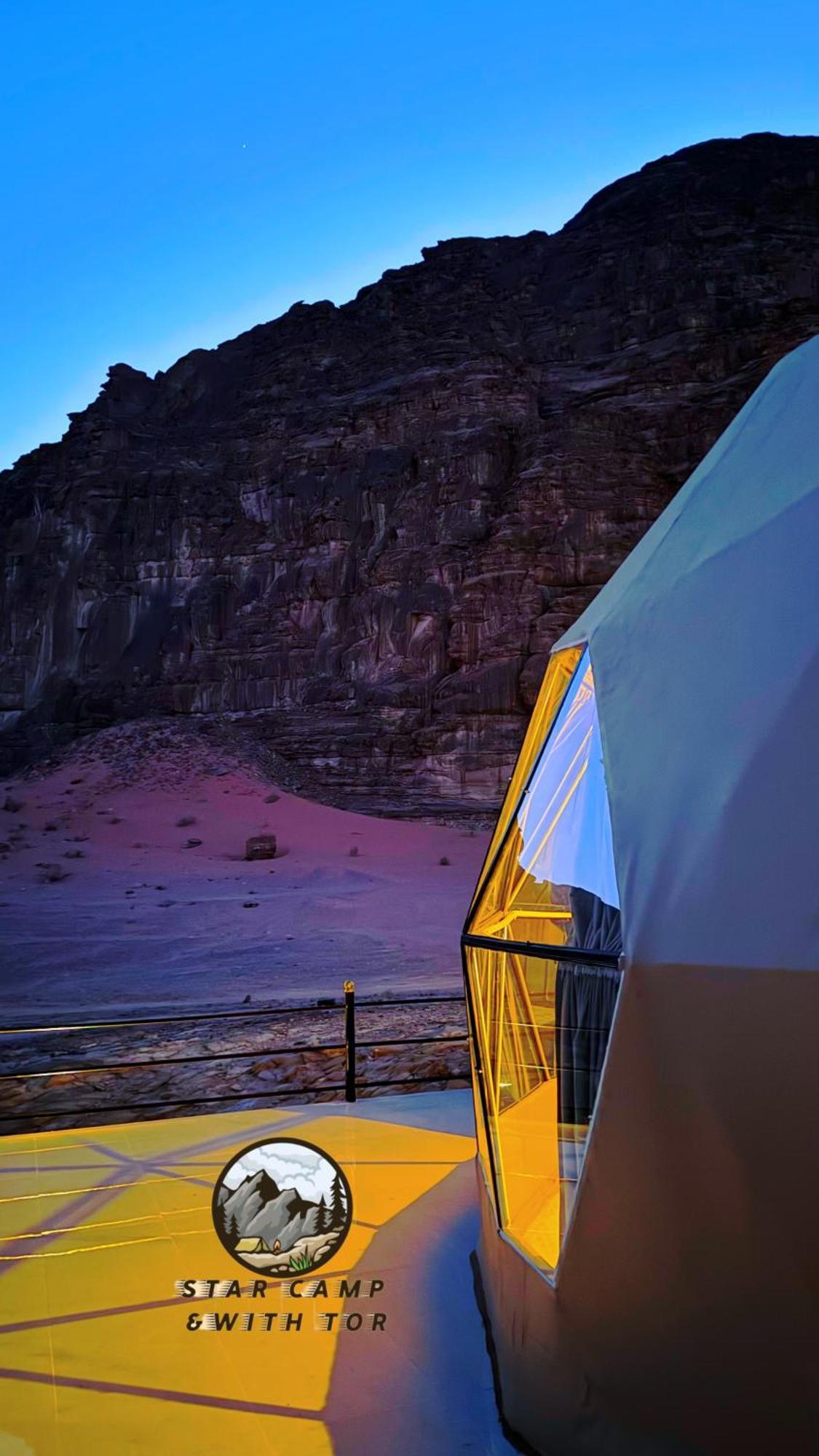 Hotel Star Camp & With Tor Wadi Rum Zewnętrze zdjęcie
