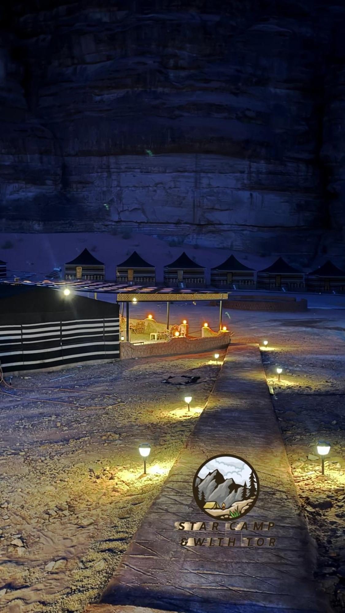 Hotel Star Camp & With Tor Wadi Rum Zewnętrze zdjęcie