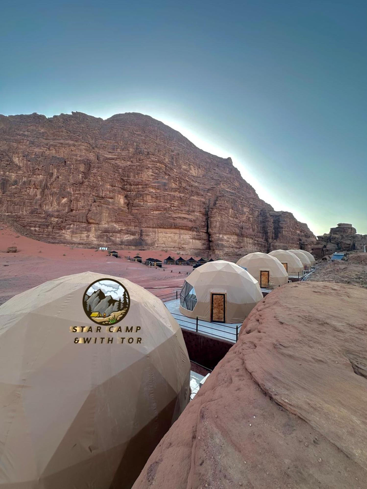 Hotel Star Camp & With Tor Wadi Rum Zewnętrze zdjęcie