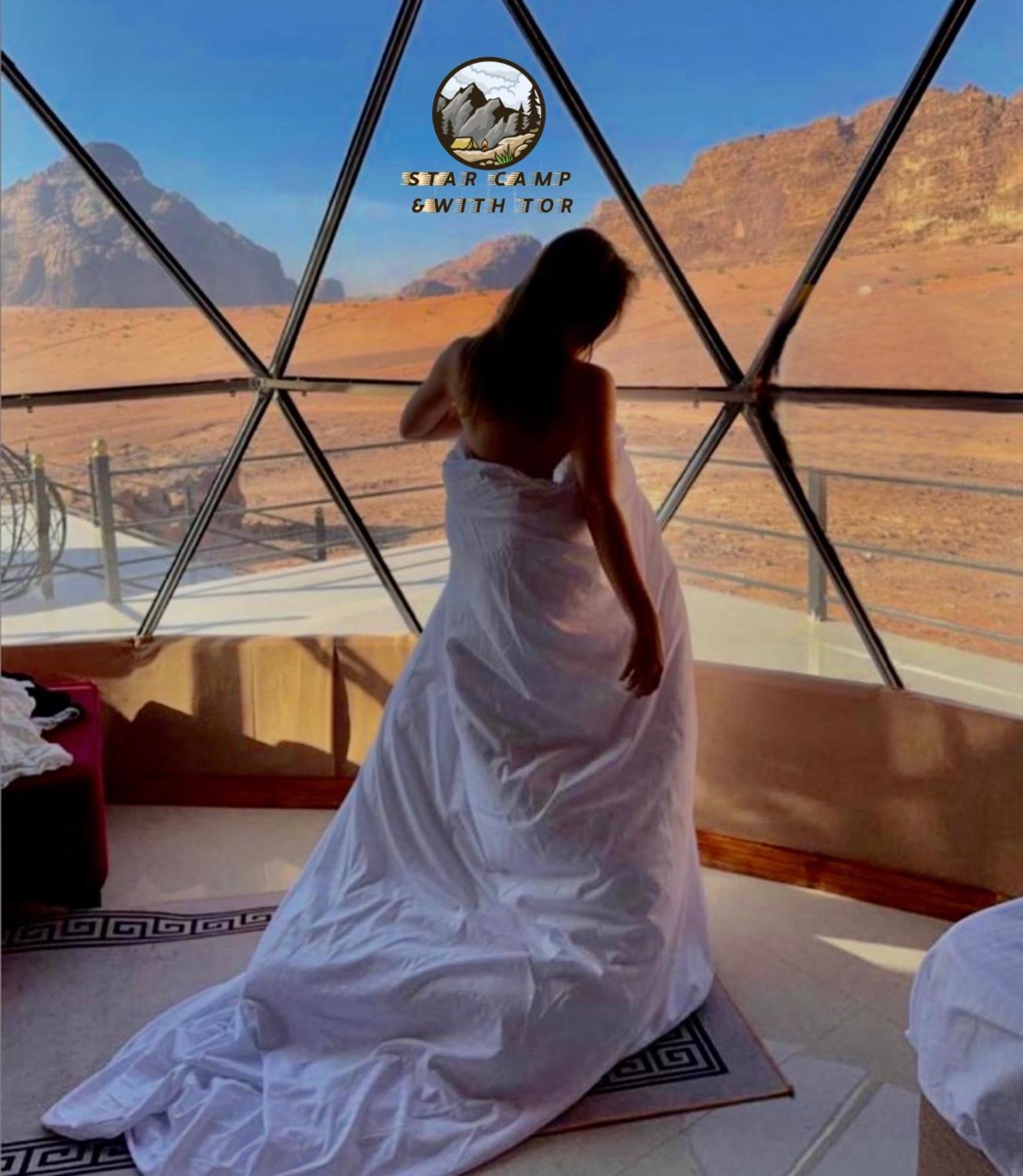 Hotel Star Camp & With Tor Wadi Rum Zewnętrze zdjęcie